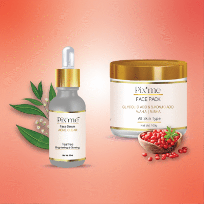 Anti-Aging Serum & Nature Face Pack